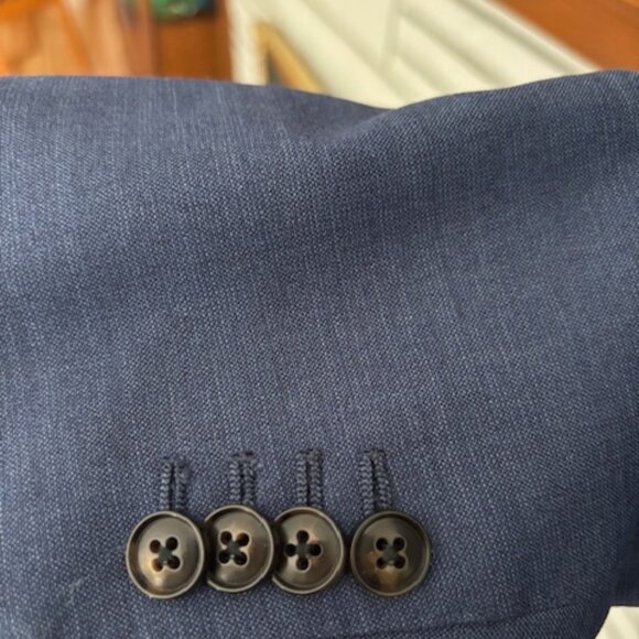 Suitsupply Mid Blue Napoli Suit - 38 - Picture 2 of 7